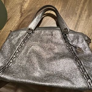 Michael Kors silver bag!